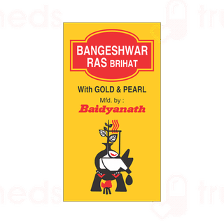 Baidyanath Bangeshwar Ras Brihat With Gold And Pearl Tablet 25