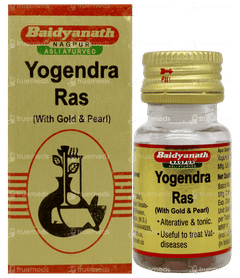 Baidyanath Yogendra Ras With Gold And Pearl Tablet 10