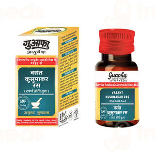 Guapha Ayurveda Vasant Kusumakar Ras With Gold And Pearl Tablet 100