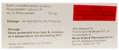 Rosubeat 20 Tablet 10 Rosubeat 20 Tablet 10