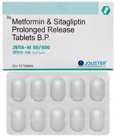 Jsita M 50/500 Tablet 10