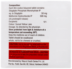 Jsita M 50/500 Tablet 10