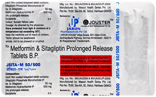 Jsita M 50/500 Tablet 10