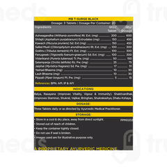 Muscleblaze Koshaveda T Surge Black Tablet 60