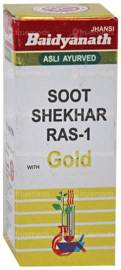 Baidyanath Soot Shekhar Ras 1 With Gold Tablet 25