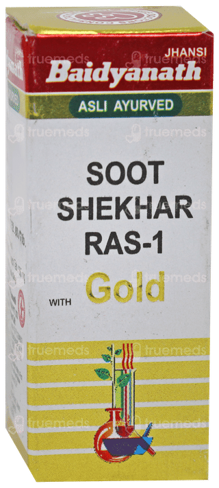 Baidyanath Soot Shekhar Ras 1 With Gold Tablet 25
