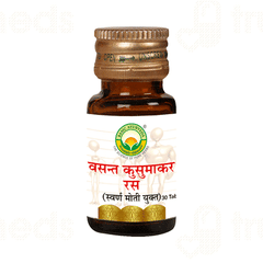 Basic Ayurveda Vasant Kusumakar Ras With Gold Tablet 30