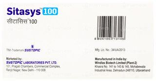 Sitasys 100 Tablet 10