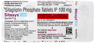Sitasys 100 Tablet 10