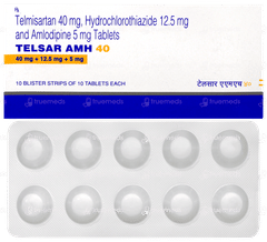 Telsar Amh 40 Tablet 10
