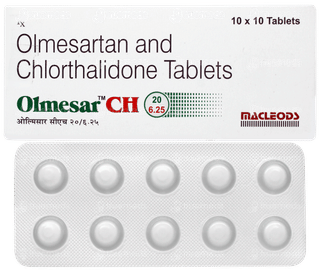 Olmesar Ch 20/6.25 Tablet 10