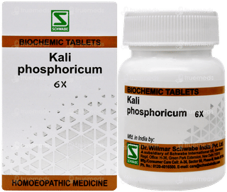 Dr Willmar Schwabe Kali Phosphoricum 6x Biochemic Tablet 25gm