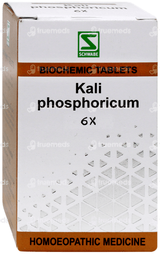 Dr Willmar Schwabe Kali Phosphoricum 6x Biochemic Tablet 25gm