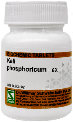 Dr Willmar Schwabe Kali Phosphoricum 6x Biochemic Tablet 25gm