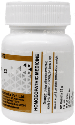 Dr Willmar Schwabe Kali Phosphoricum 6x Biochemic Tablet 25gm