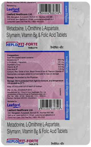 Heplofit Forte Tablet 10