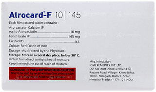 Atrocard F 10/145 Tablet 10