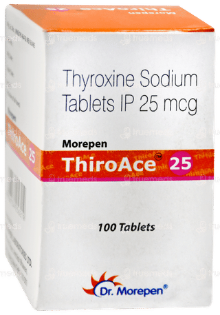 Thiroace 25 Tablet 100