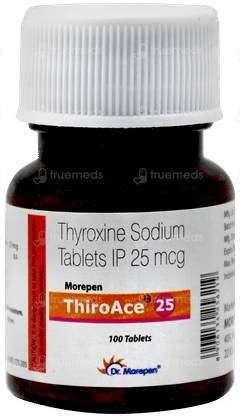 Thiroace 25 Tablet 100