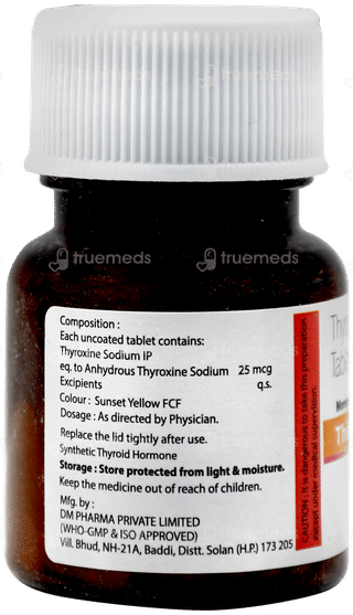 Thiroace 25 Tablet 100