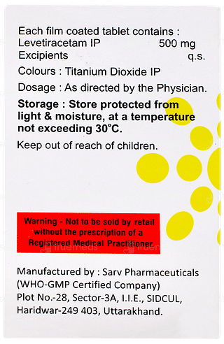 Fritolev 500 Tablet 15
