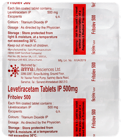 Fritolev 500 Tablet 15 Fritolev 500 Tablet 15