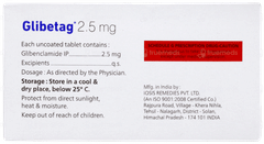 Glibetag 2.5mg Tablet 10