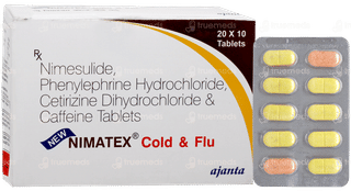 New Nimatex Cold & Flu Tablet 10