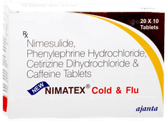 New Nimatex Cold & Flu Tablet 10
