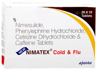 New Nimatex Cold & Flu Tablet 10