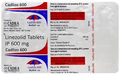 Cadlizo 600 Tablet 10