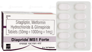 Diapride Ms1 Forte Tablet 10