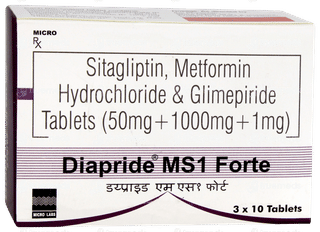 Diapride Ms1 Forte Tablet 10