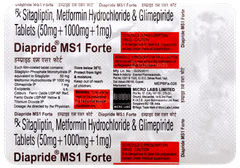 Diapride Ms1 Forte Tablet 10 Diapride Ms1 Forte Tablet 10