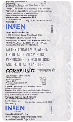 Comyelin D Tablet 15