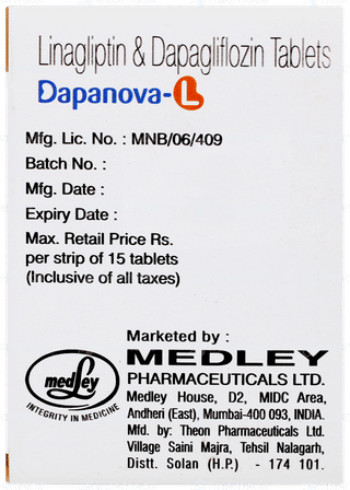 Dapanova L Tablet 15