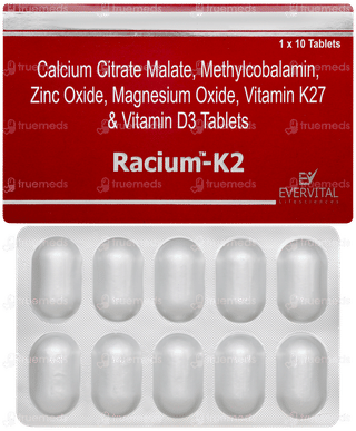 Racium K2 Tablet 10