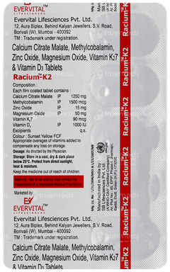 Racium K2 Tablet 10