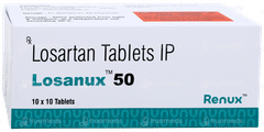 Losanux 50 Tablet 10 Losanux 50 Tablet 10