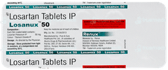 Losanux 50 Tablet 10 Losanux 50 Tablet 10