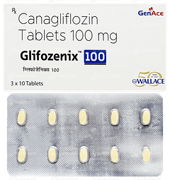 Glifozenix 100 Tablet 10 Glifozenix 100 Tablet 10