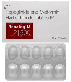 Repatag M 2/500 Tablet 10 Repatag M 2/500 Tablet 10