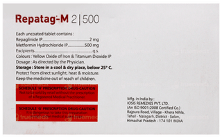 Repatag M 2/500 Tablet 10