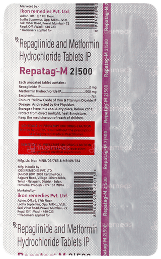 Repatag M 2/500 Tablet 10
