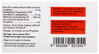 Linapil Dm 500 Tablet 10