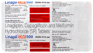 Linapil Dm 500 Tablet 10