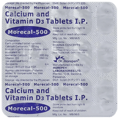 Morecal 500 Tablet 15