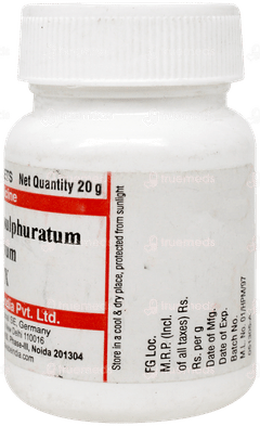 Dr Willmar Schwabe Arsenicum Sulphuratum Flavum 3X Tablet 20Gm