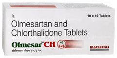 Olmesar Ch 40/6.25 Tablet 10