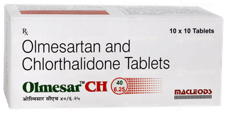 Olmesar Ch 40/6.25 Tablet 10